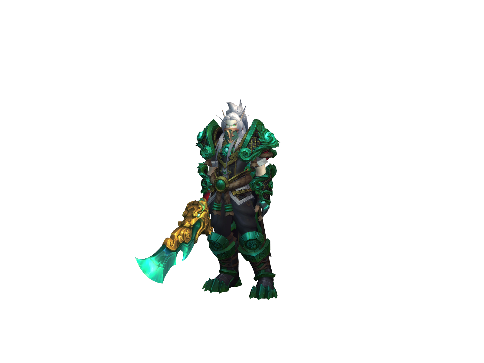 Hóruus 3D character render