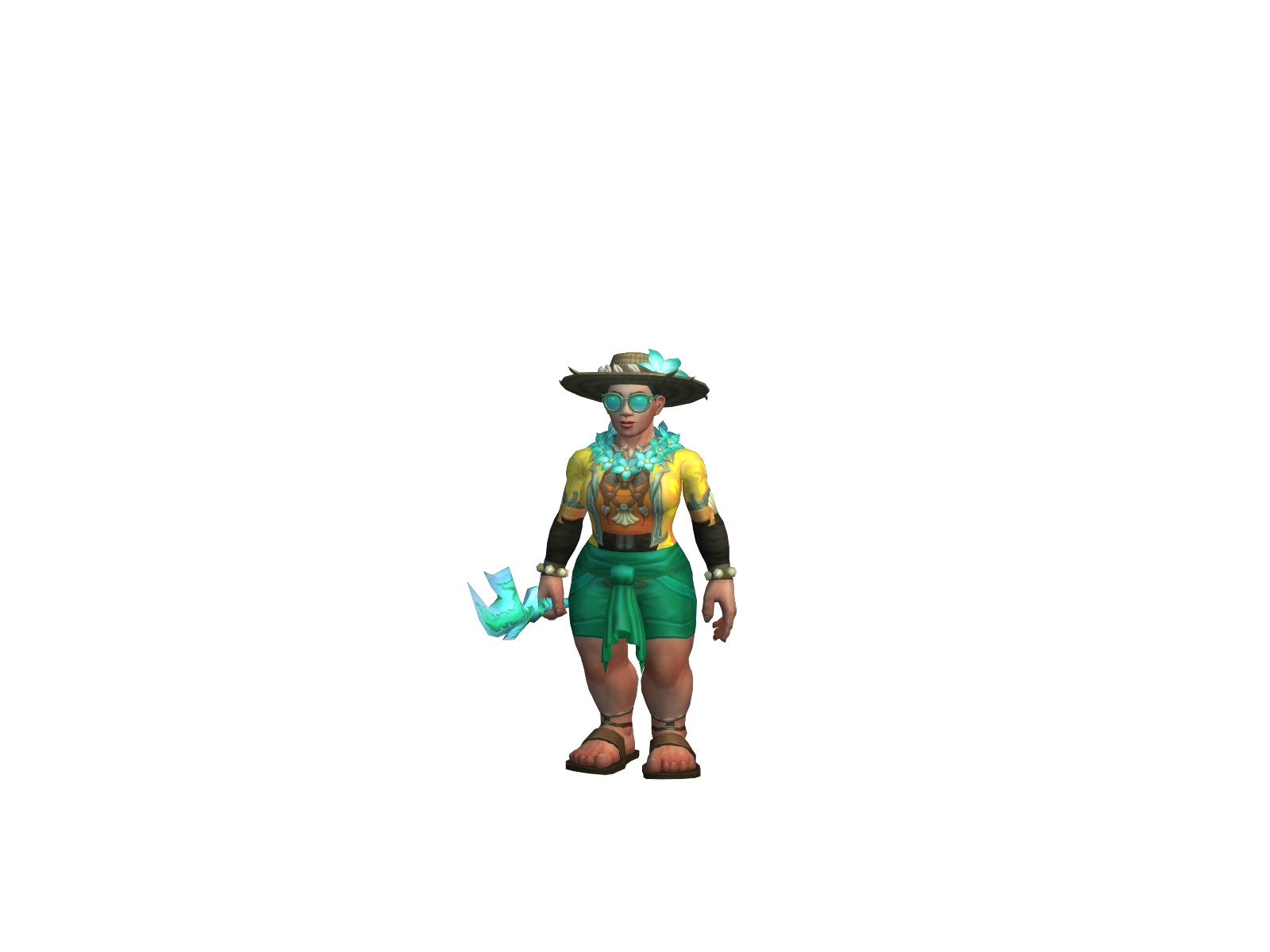 Pedrinlock 3D character render