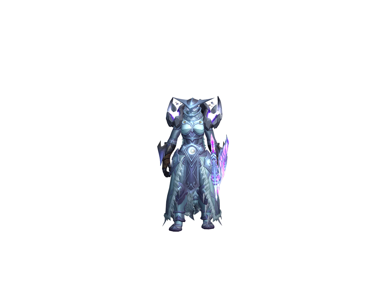 Skhinner 3D character render