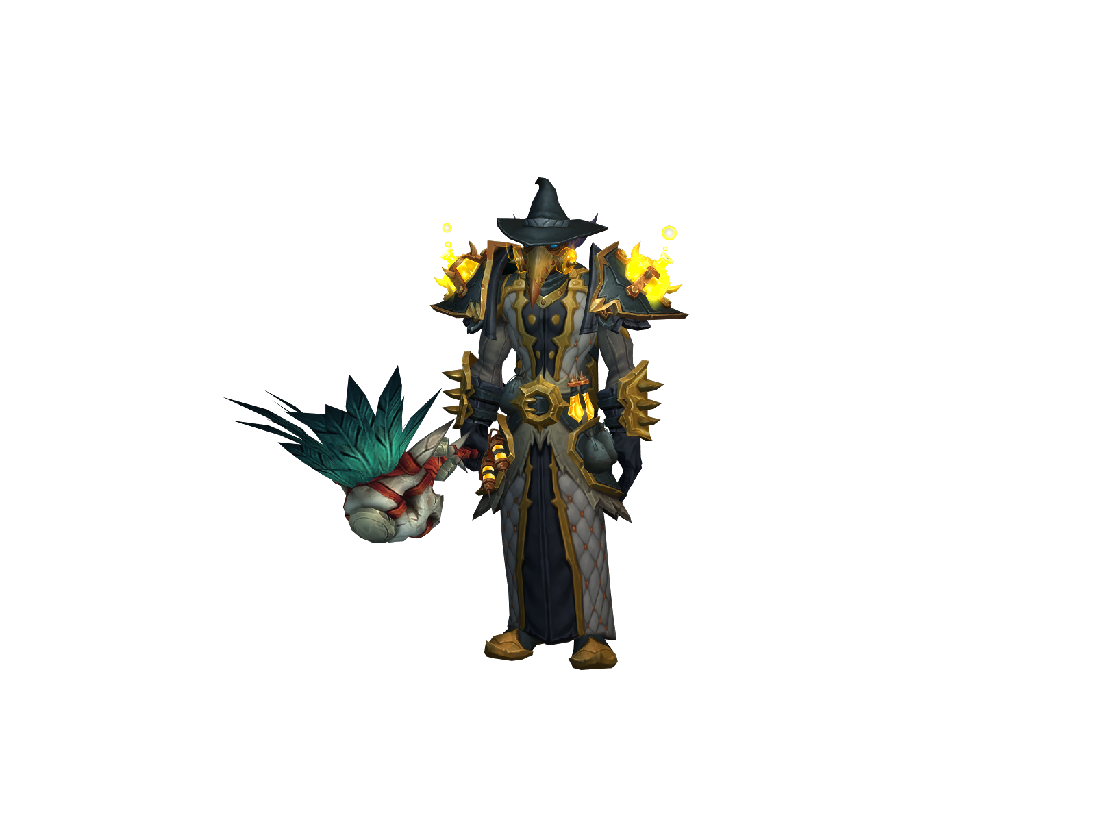 Dändëlys 3D character render