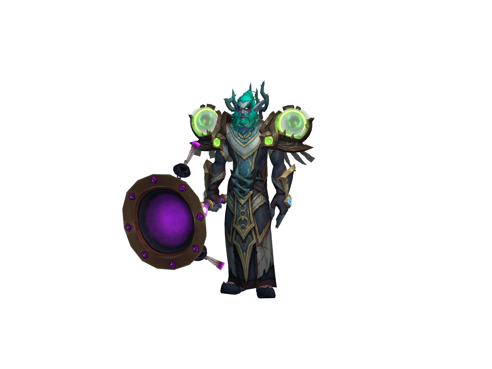 Zeroking 3D character render