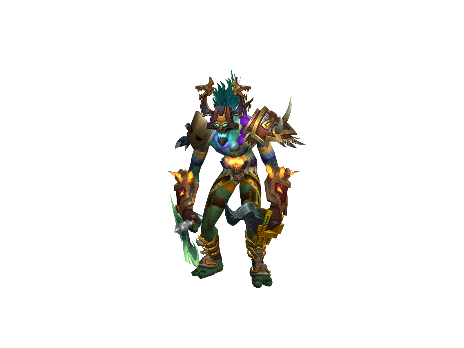 Zulkam 3D character render