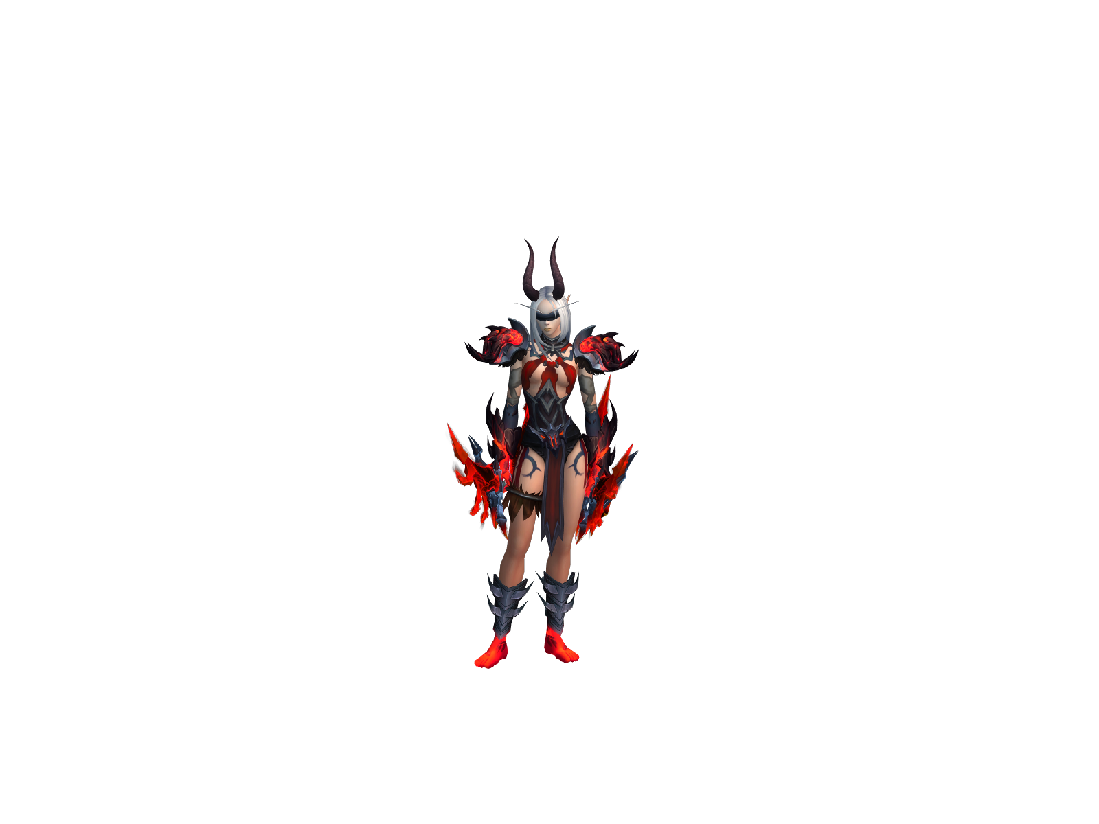 Dévilis 3D character render