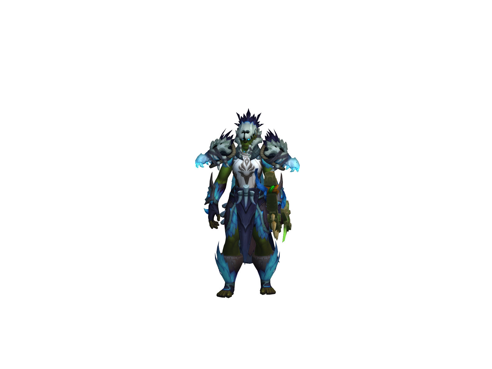 Vodkhas 3D character render
