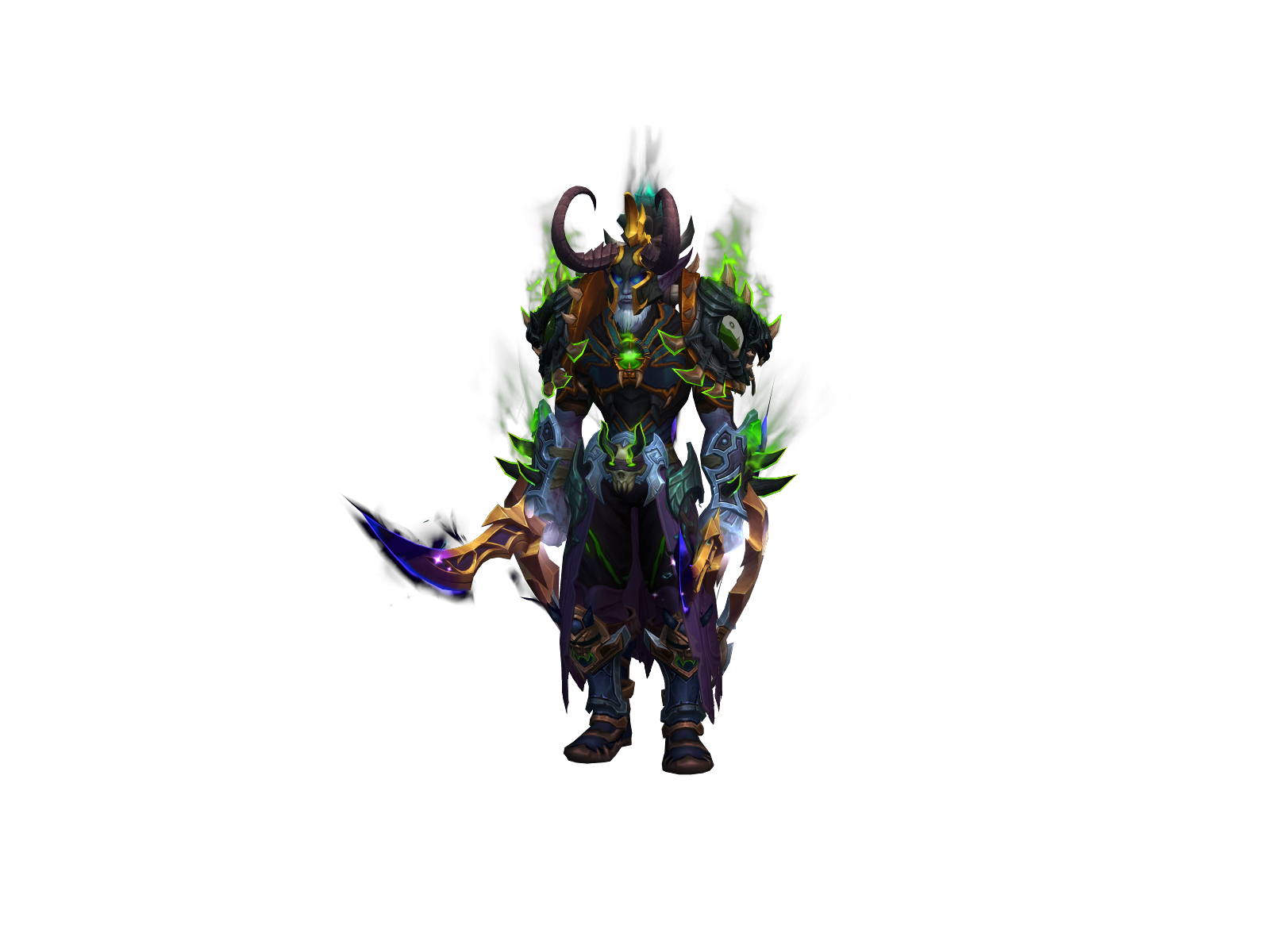 Dhustin 3D character render