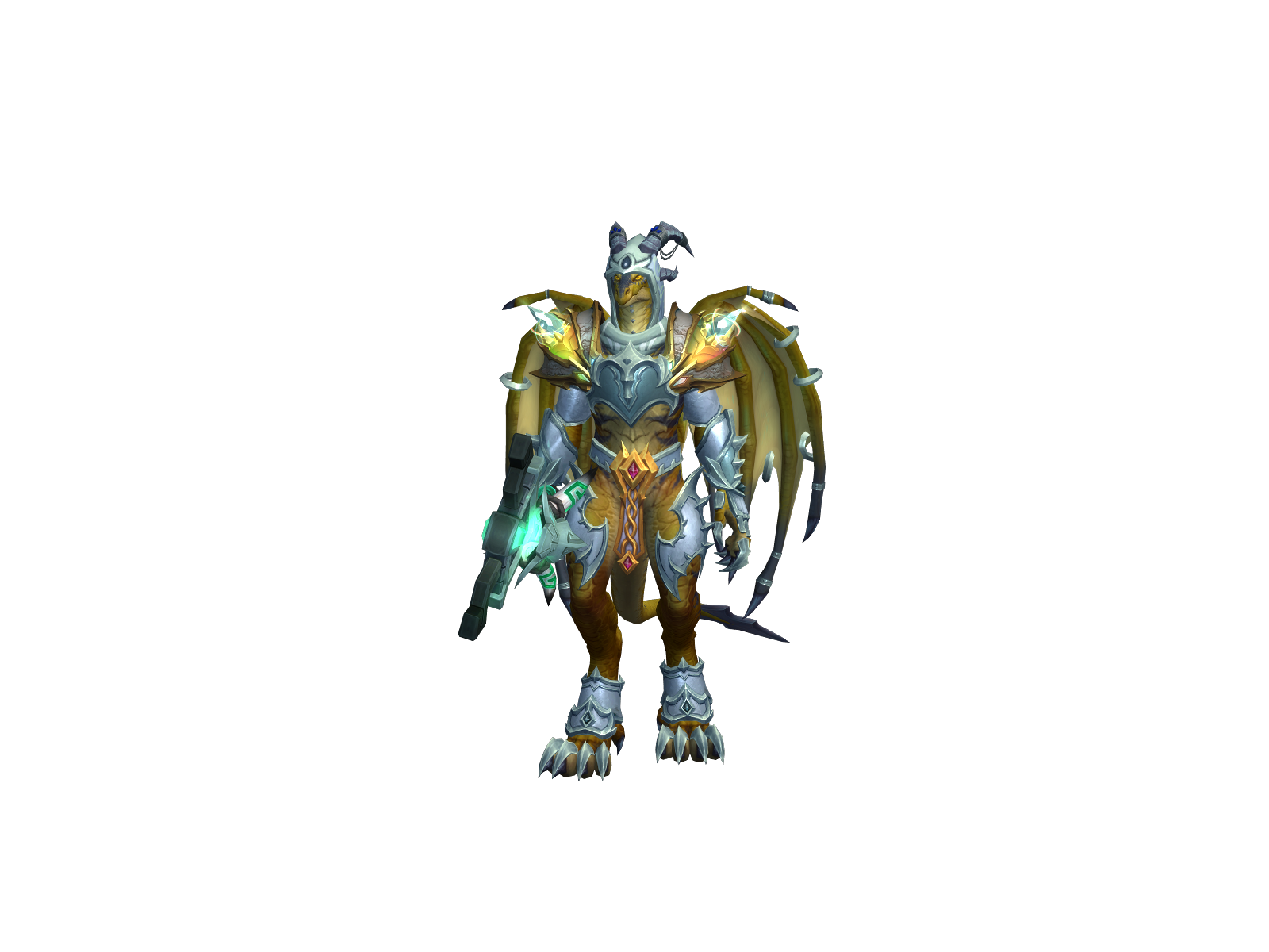 Dargaox 3D character render