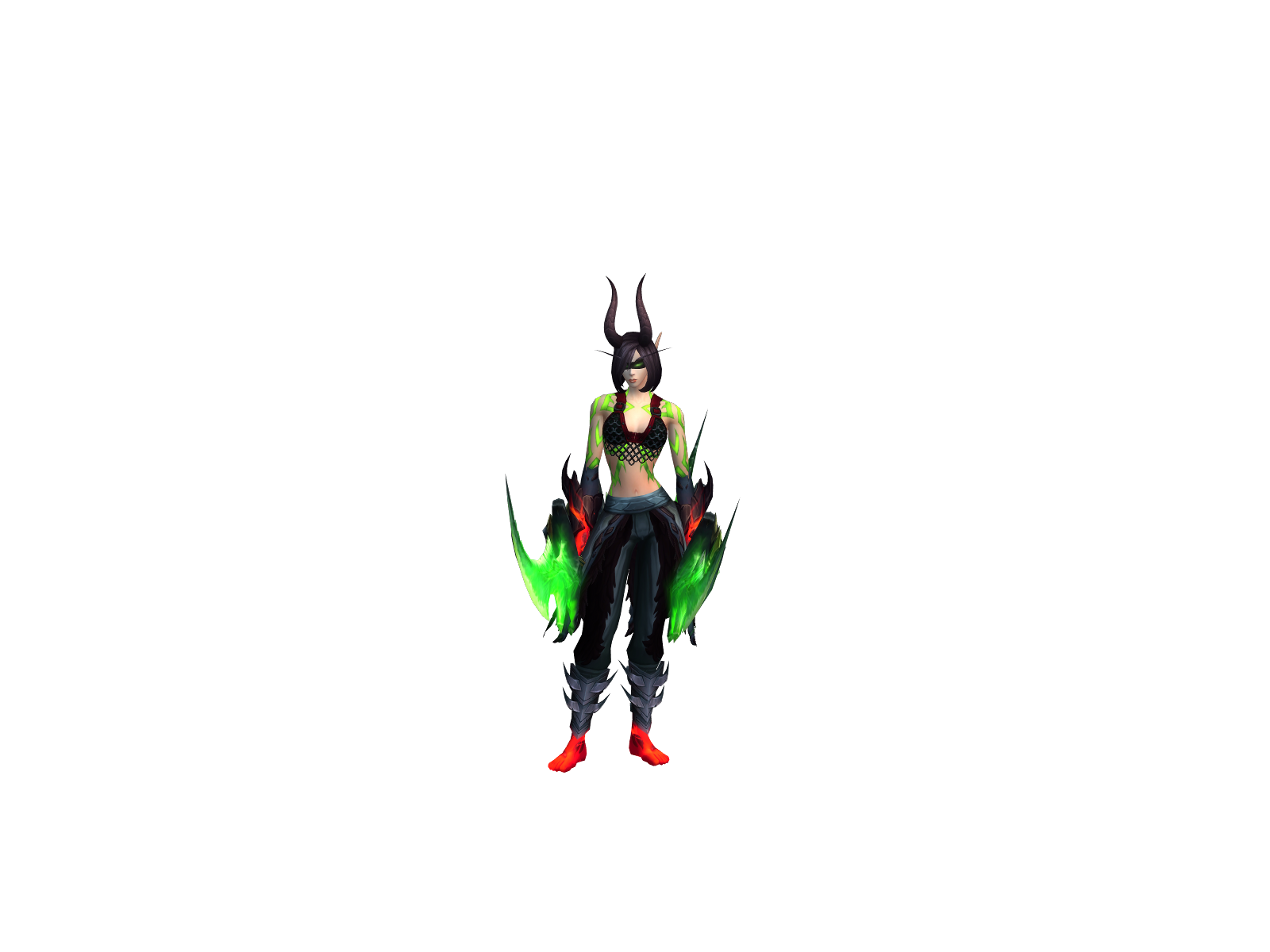 Srshaîtan 3D character render