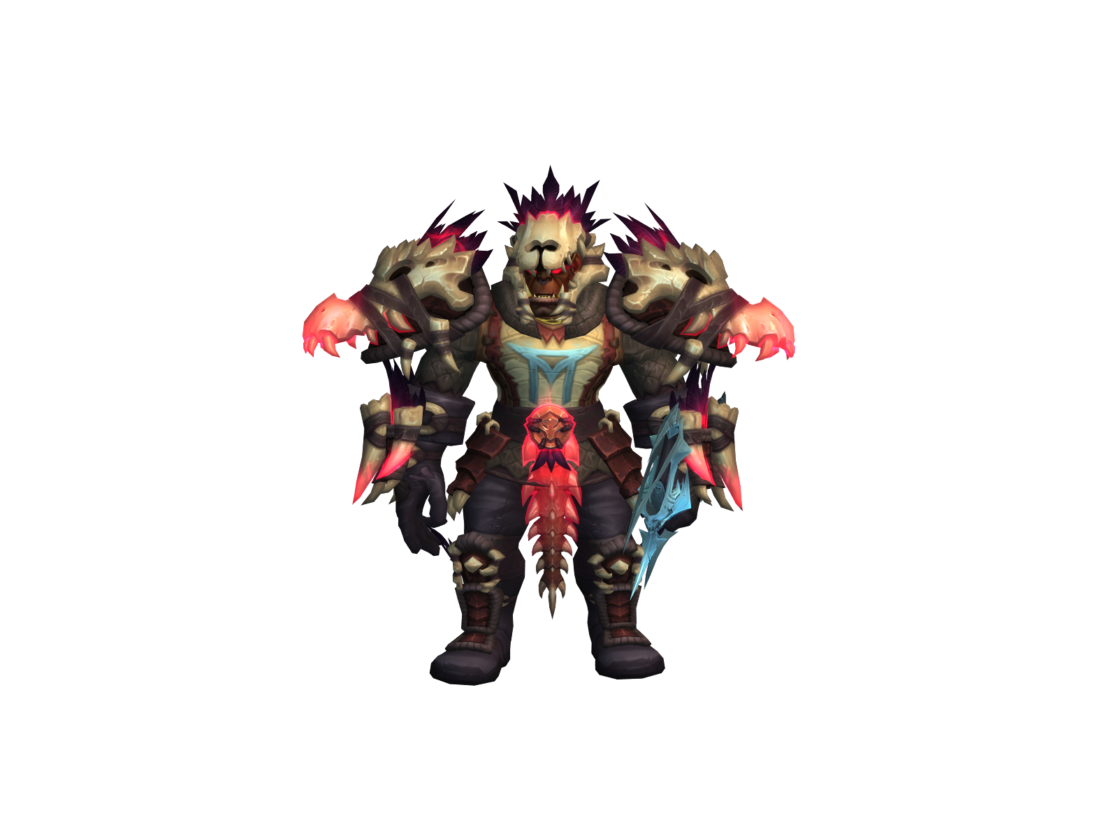 Kräven 3D character render
