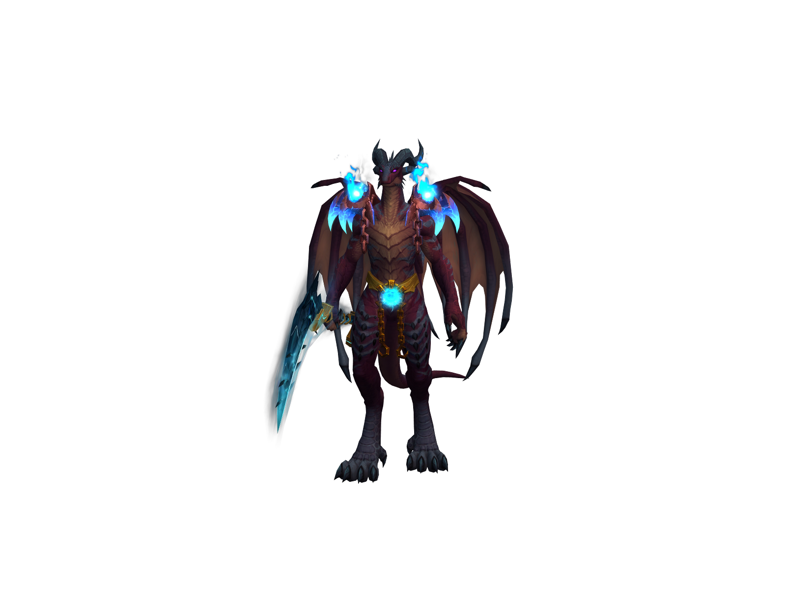 Voodoodrake 3D character render