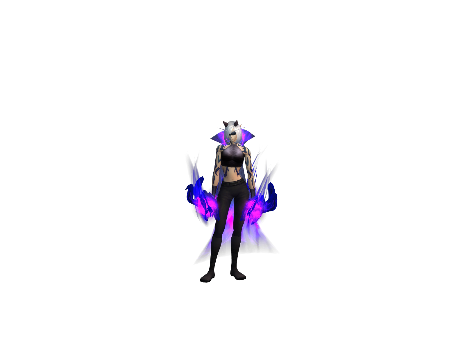 Acheron 3D character render