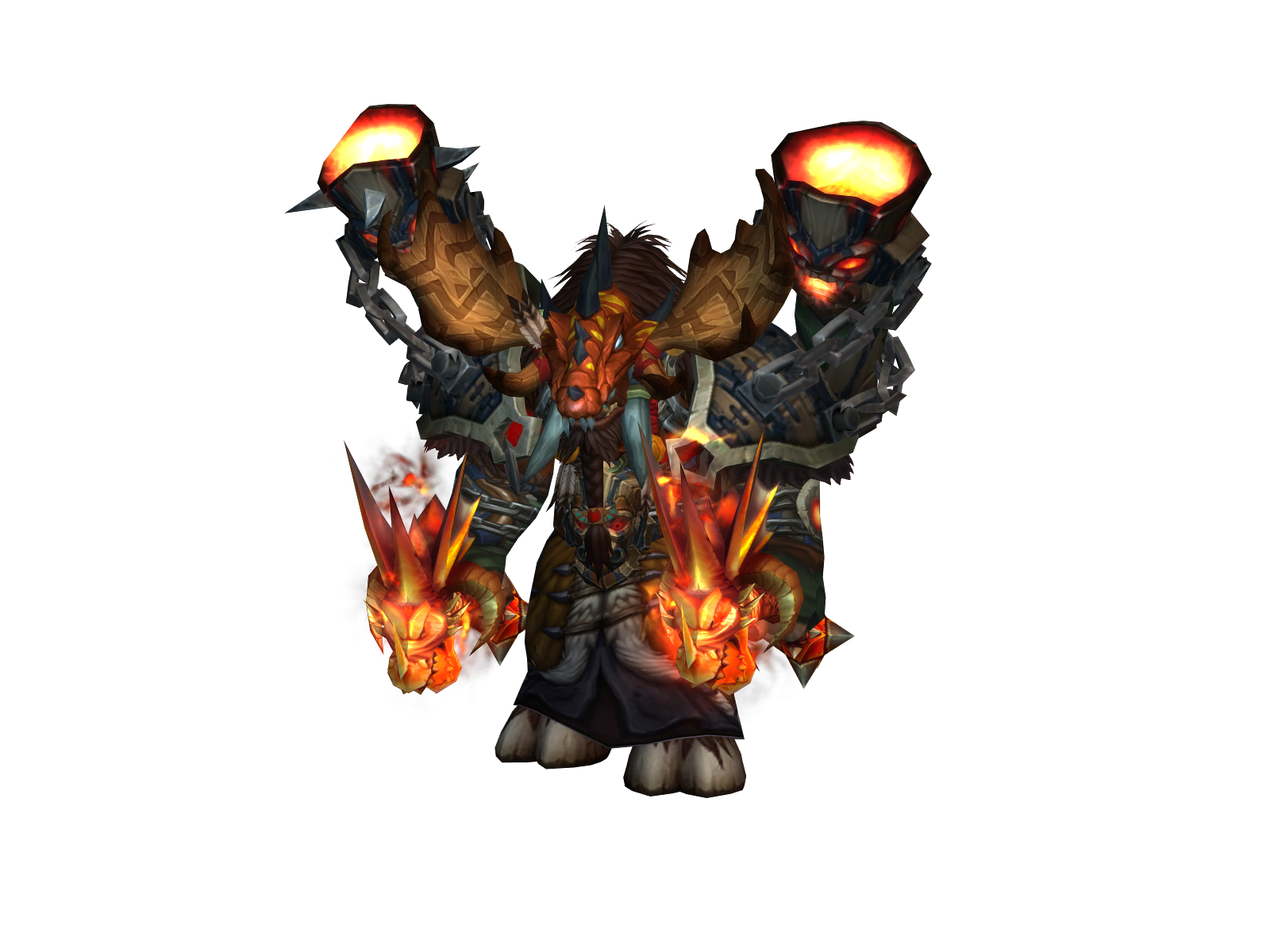 Bigfattotem 3D character render