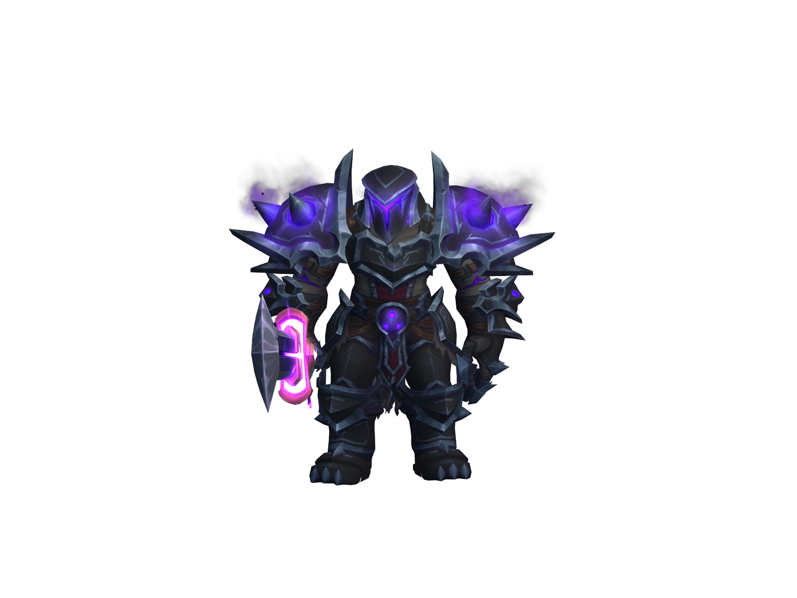 Detérion 3D character render