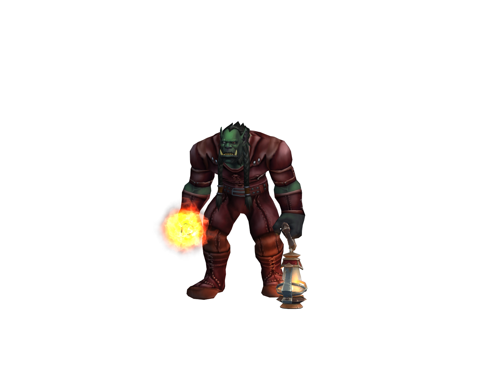 Cayosham 3D character render