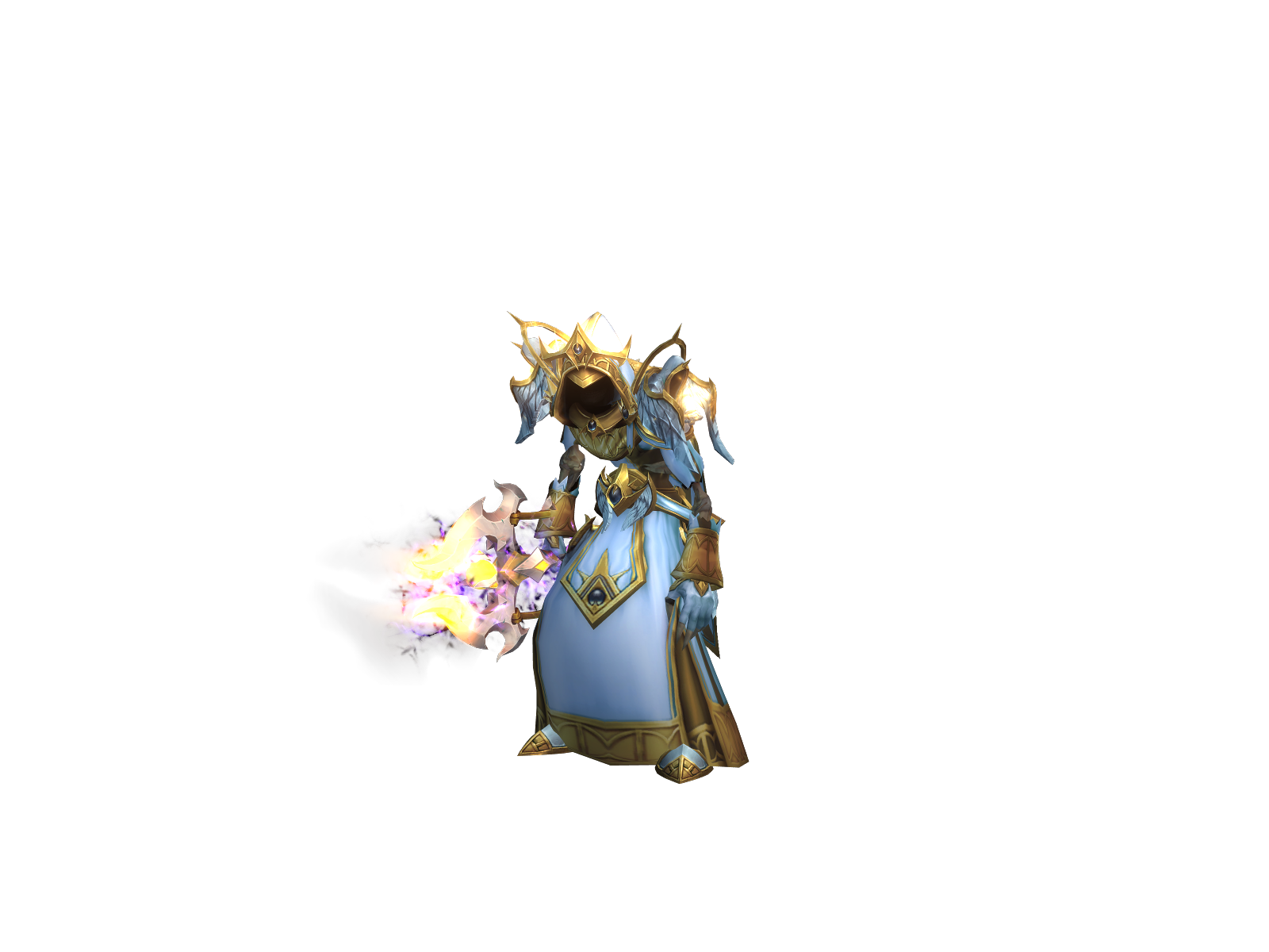 Rehgød 3D character render