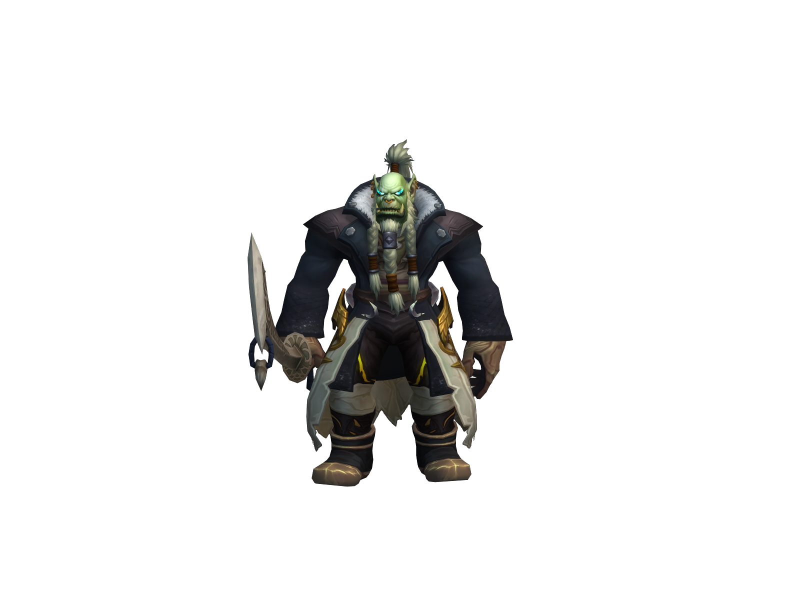 Degüster 3D character render