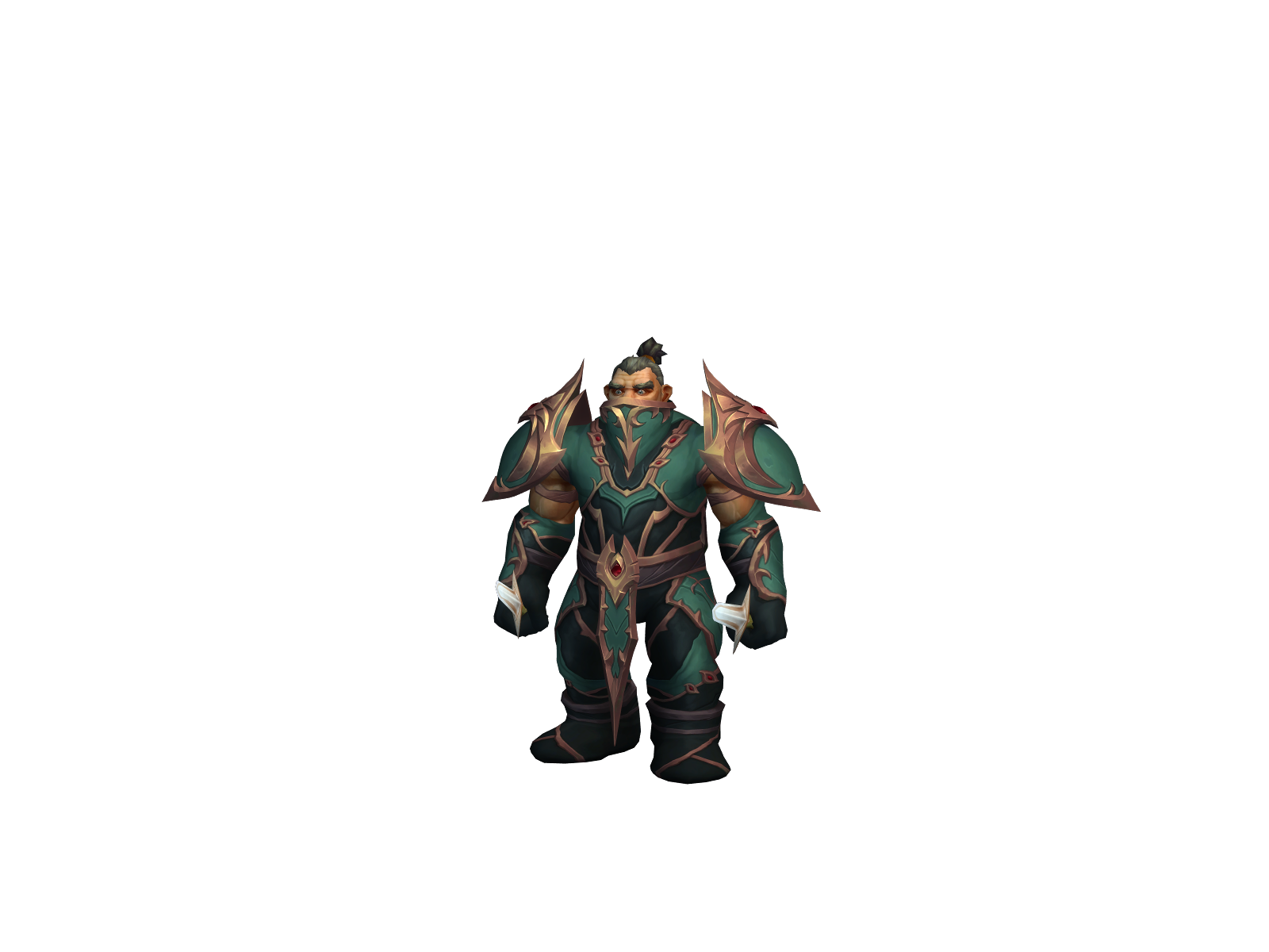 Argosz 3D character render