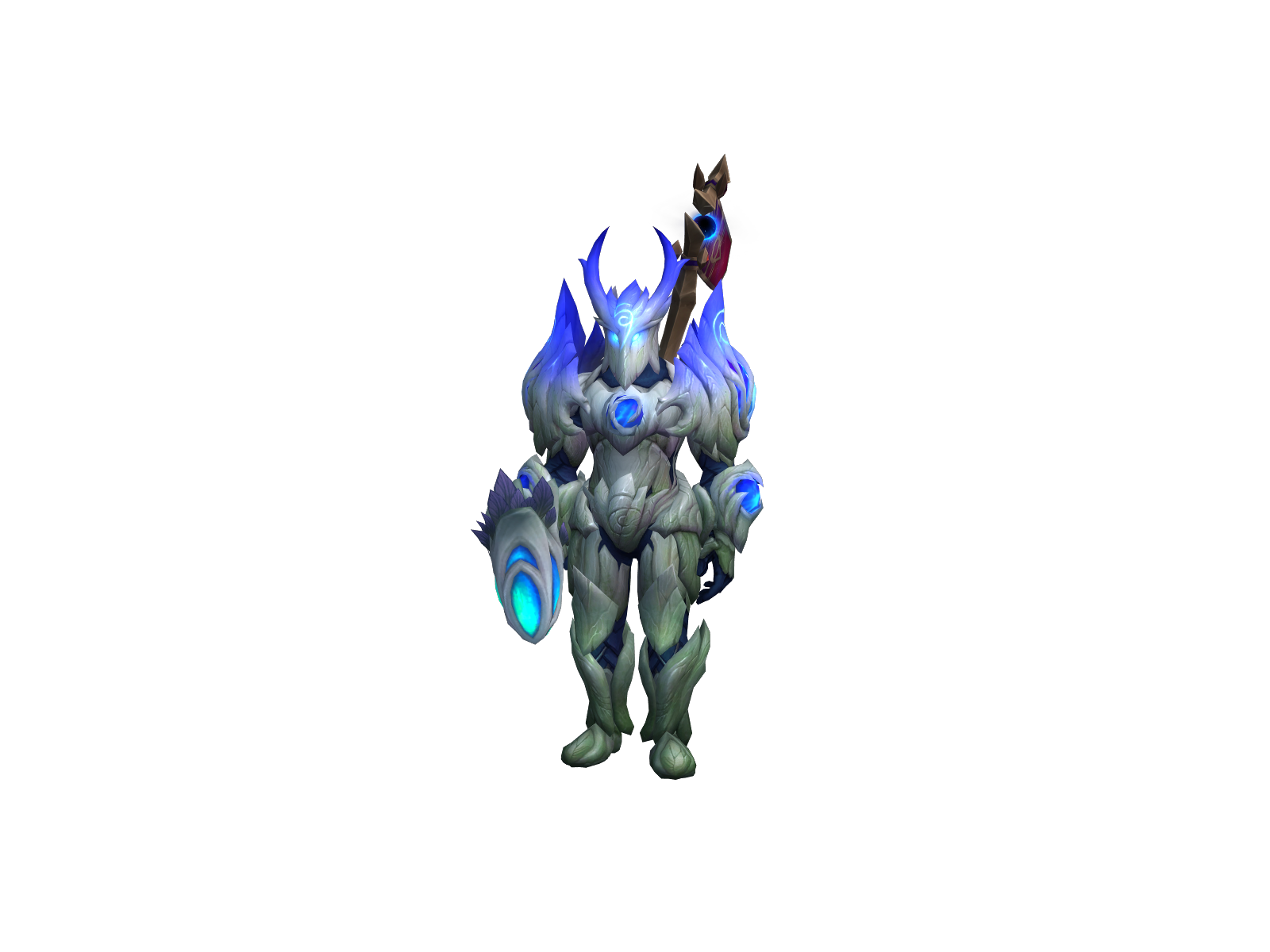 Glitterstorm 3D character render