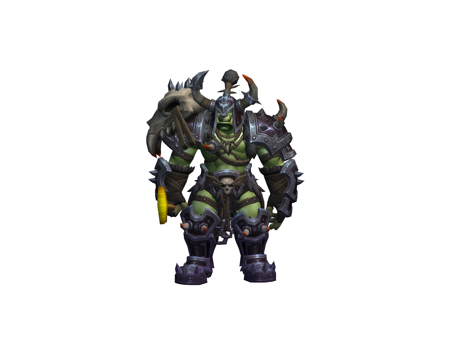 Korkag 3D character render