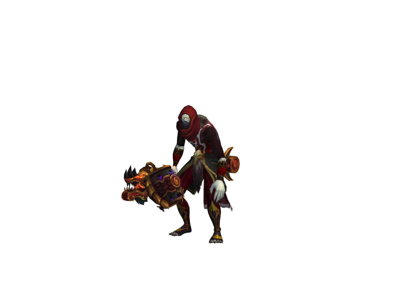 Vaitomandø 3D character render