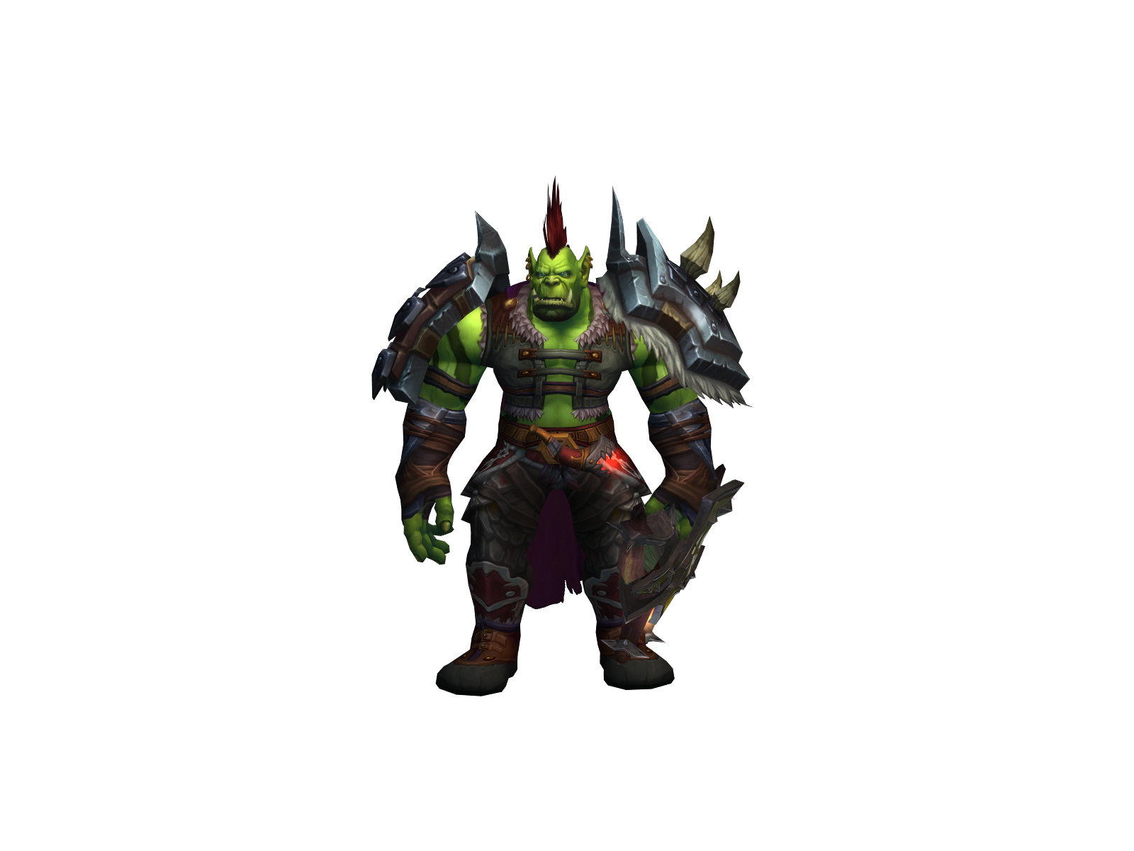 Budzão 3D character render