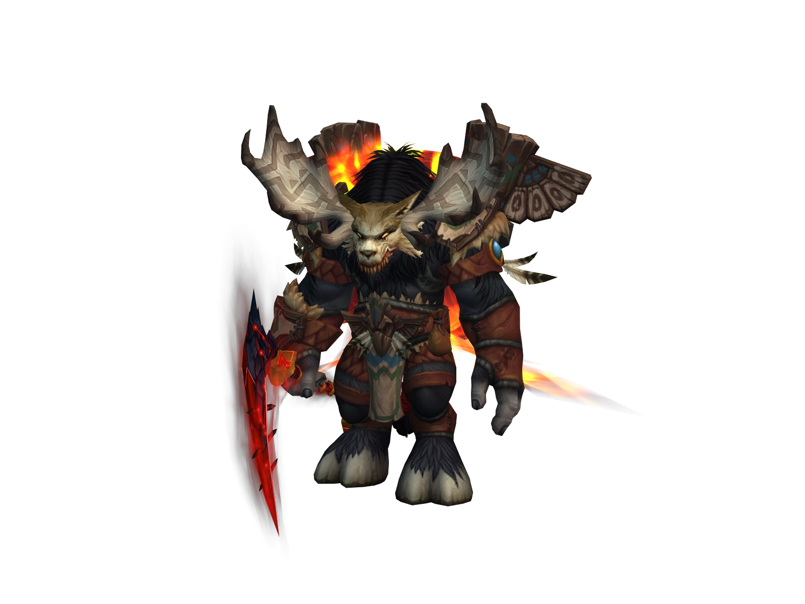 Bizaó 3D character render