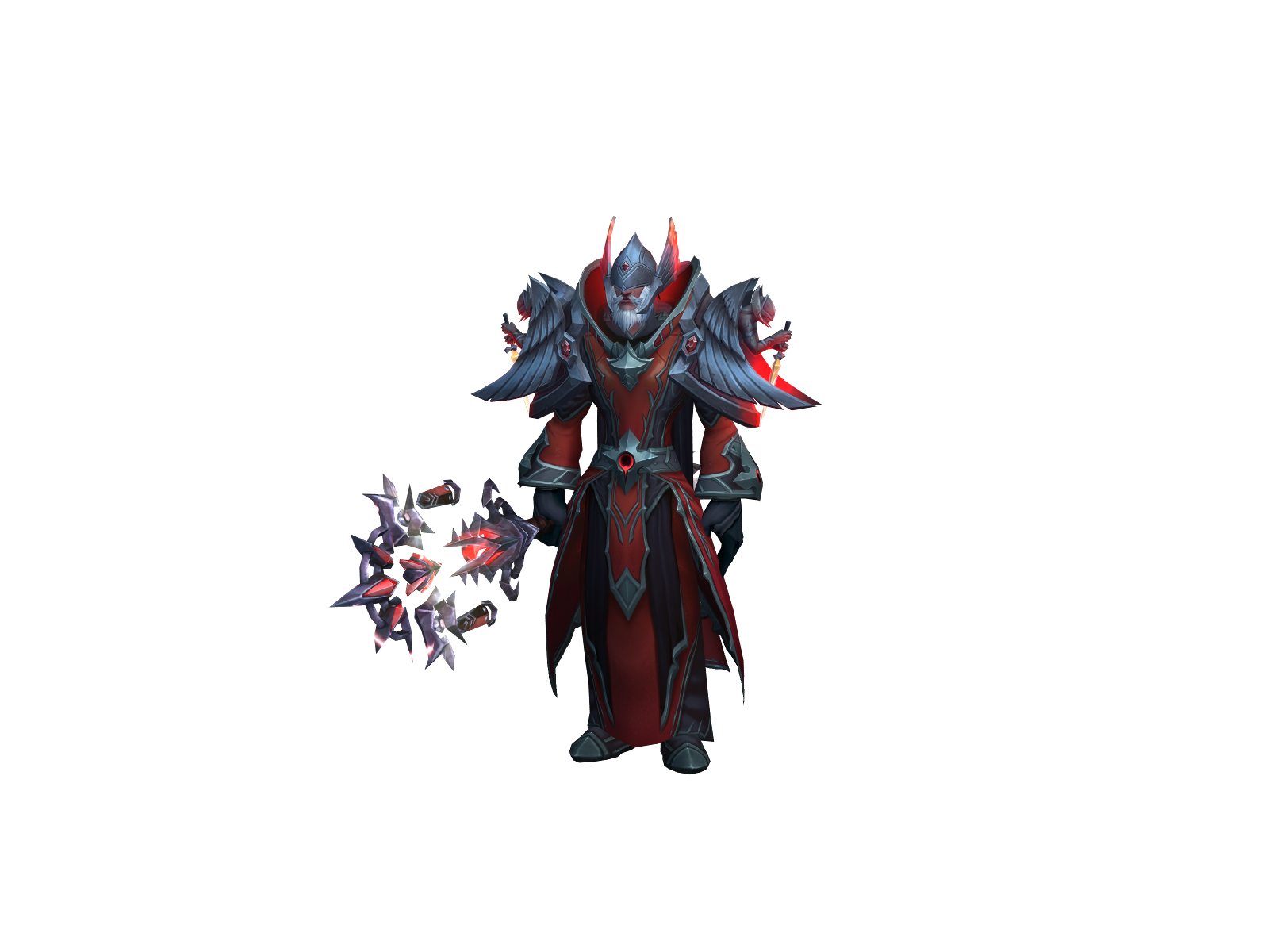 Fusilly 3D character render
