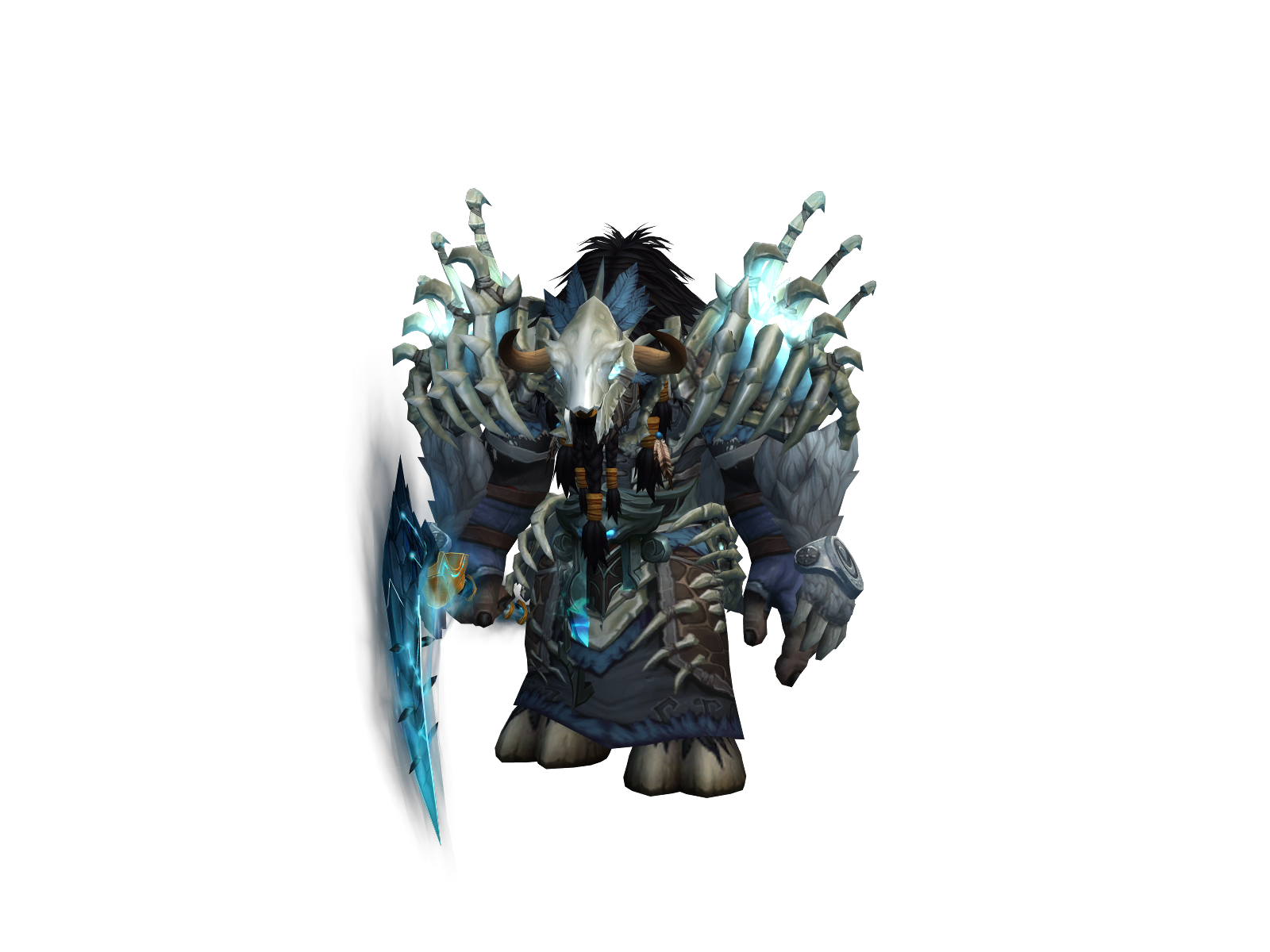 Morkan 3D character render