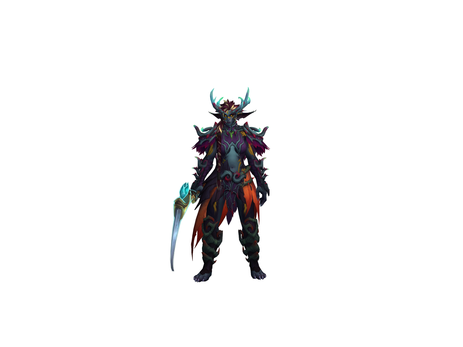 Loccatl 3D character render