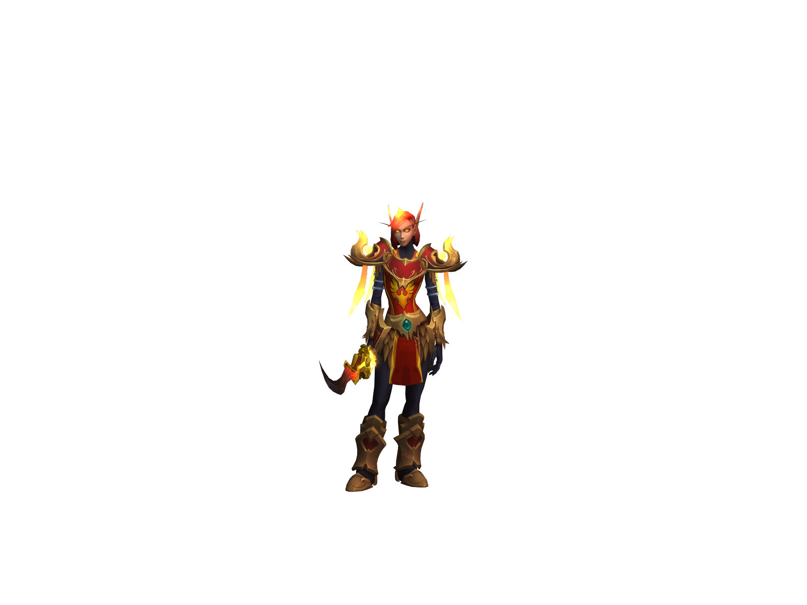 Warshaic 3D character render