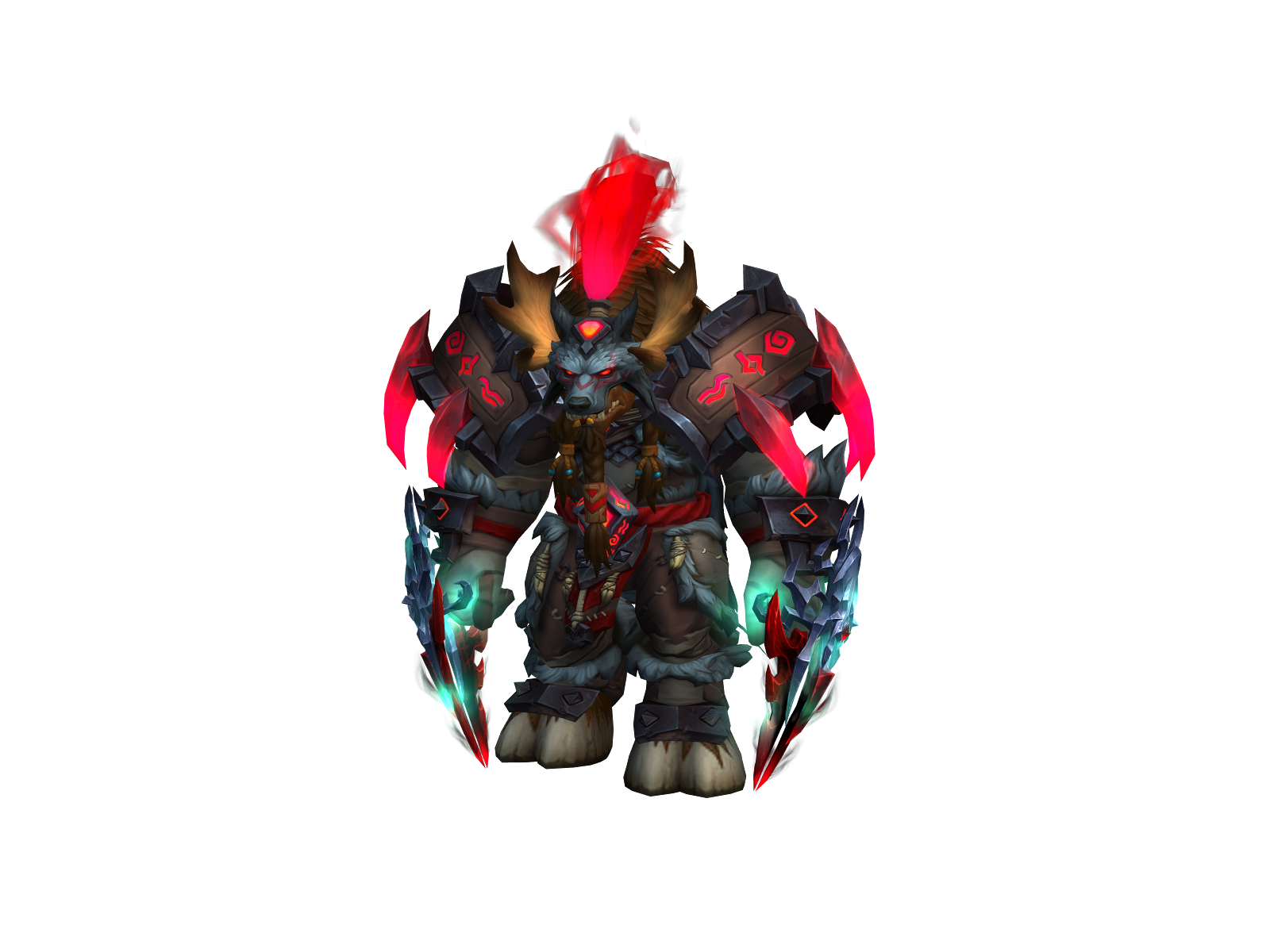 Cani 3D character render