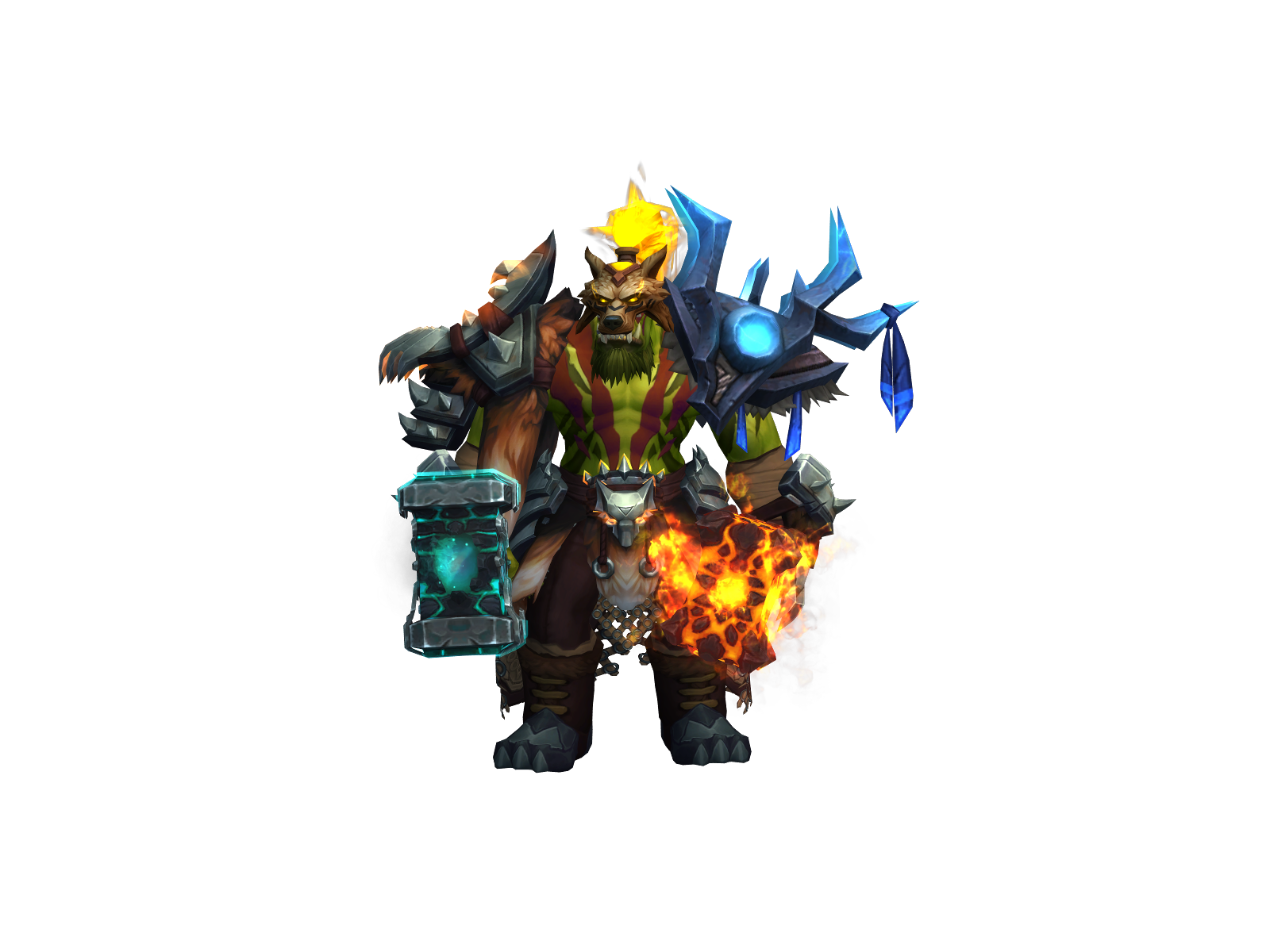 Kolligan 3D character render