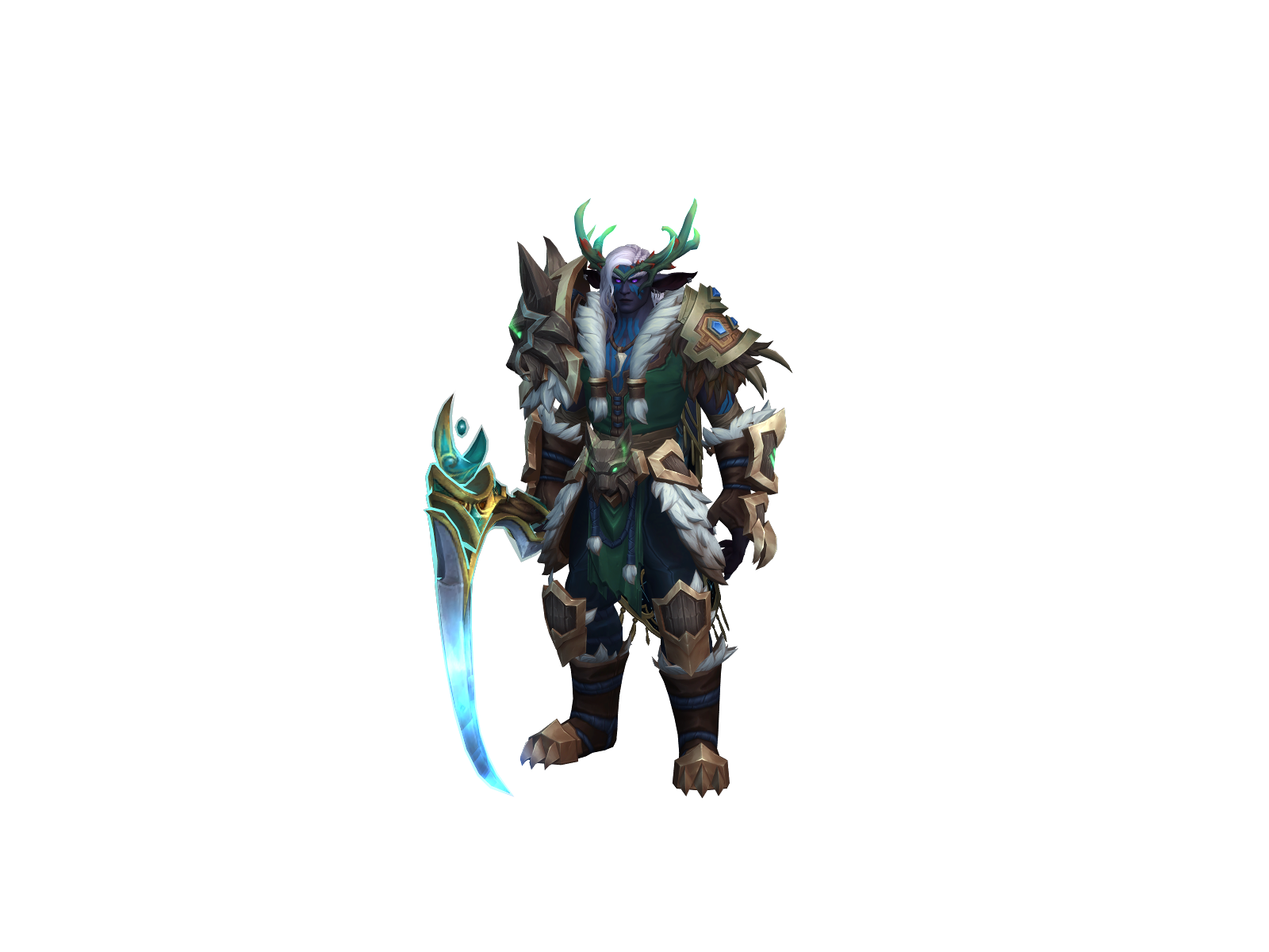 Belyvolk 3D character render