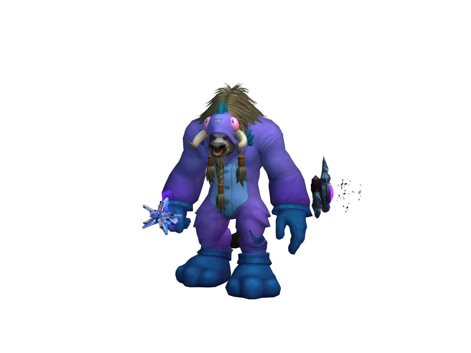 Xamãsamiga 3D character render
