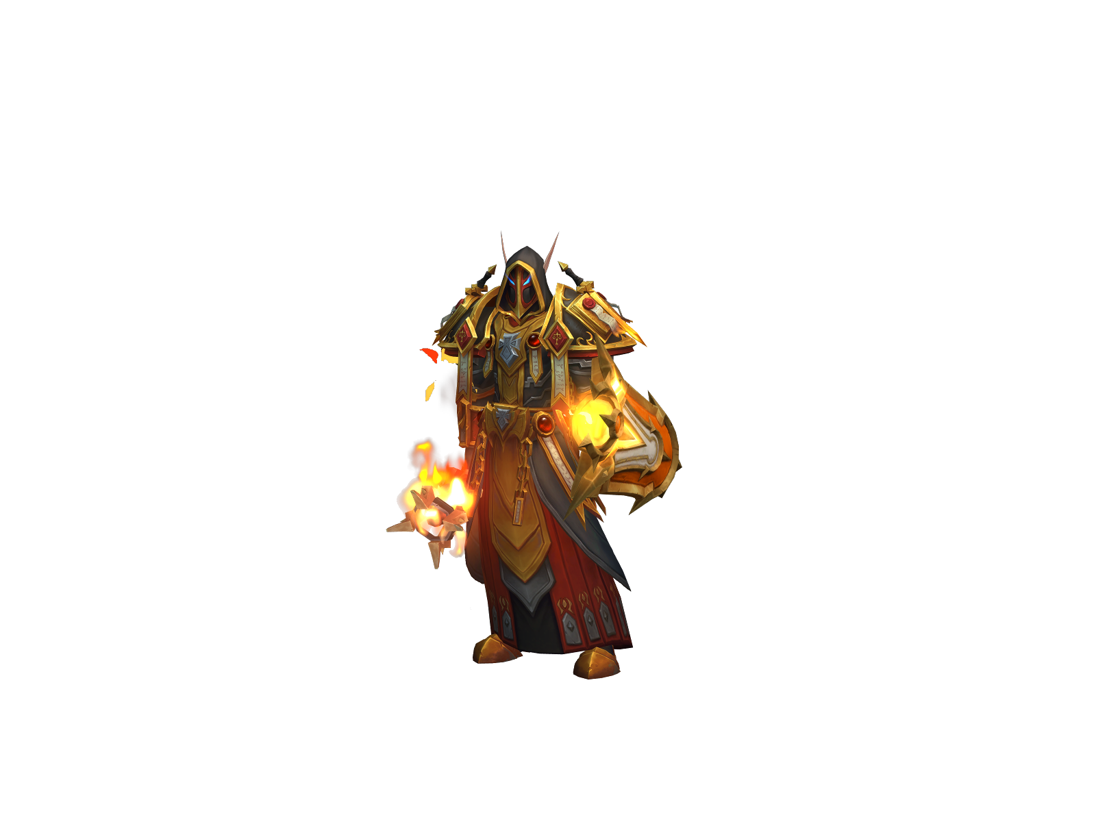 Hølyshock 3D character render