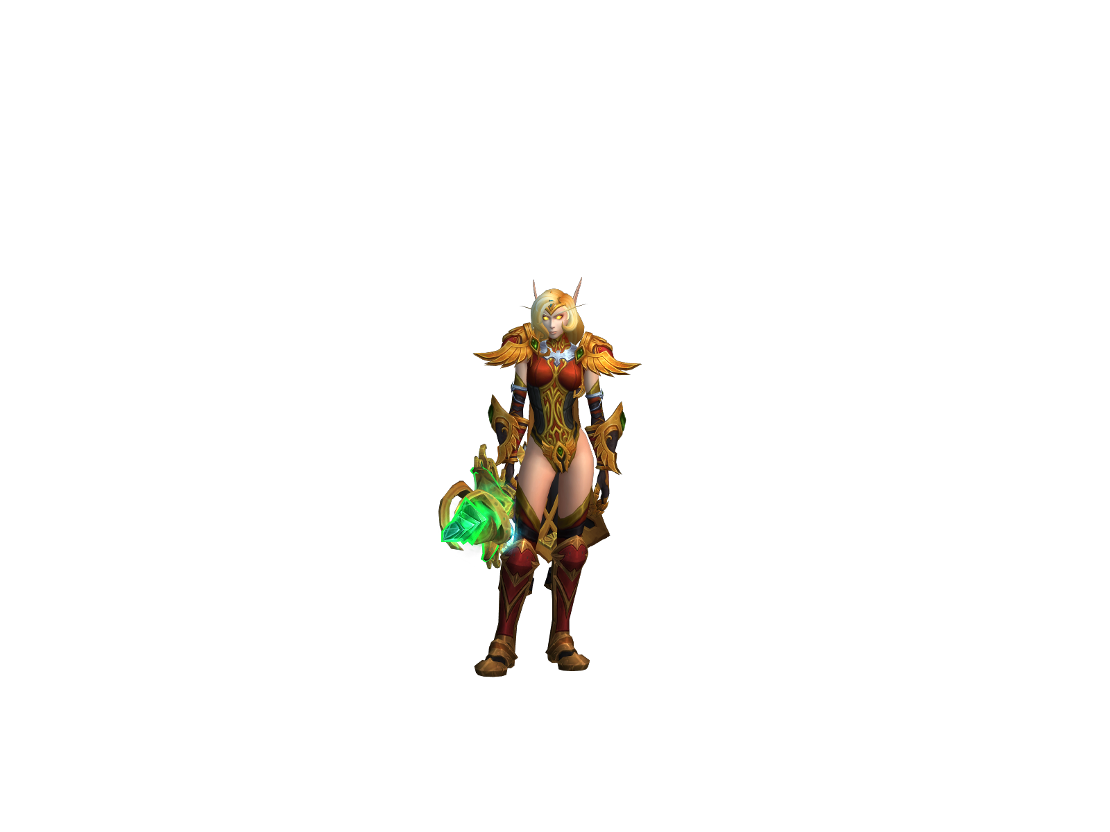 Monacese 3D character render