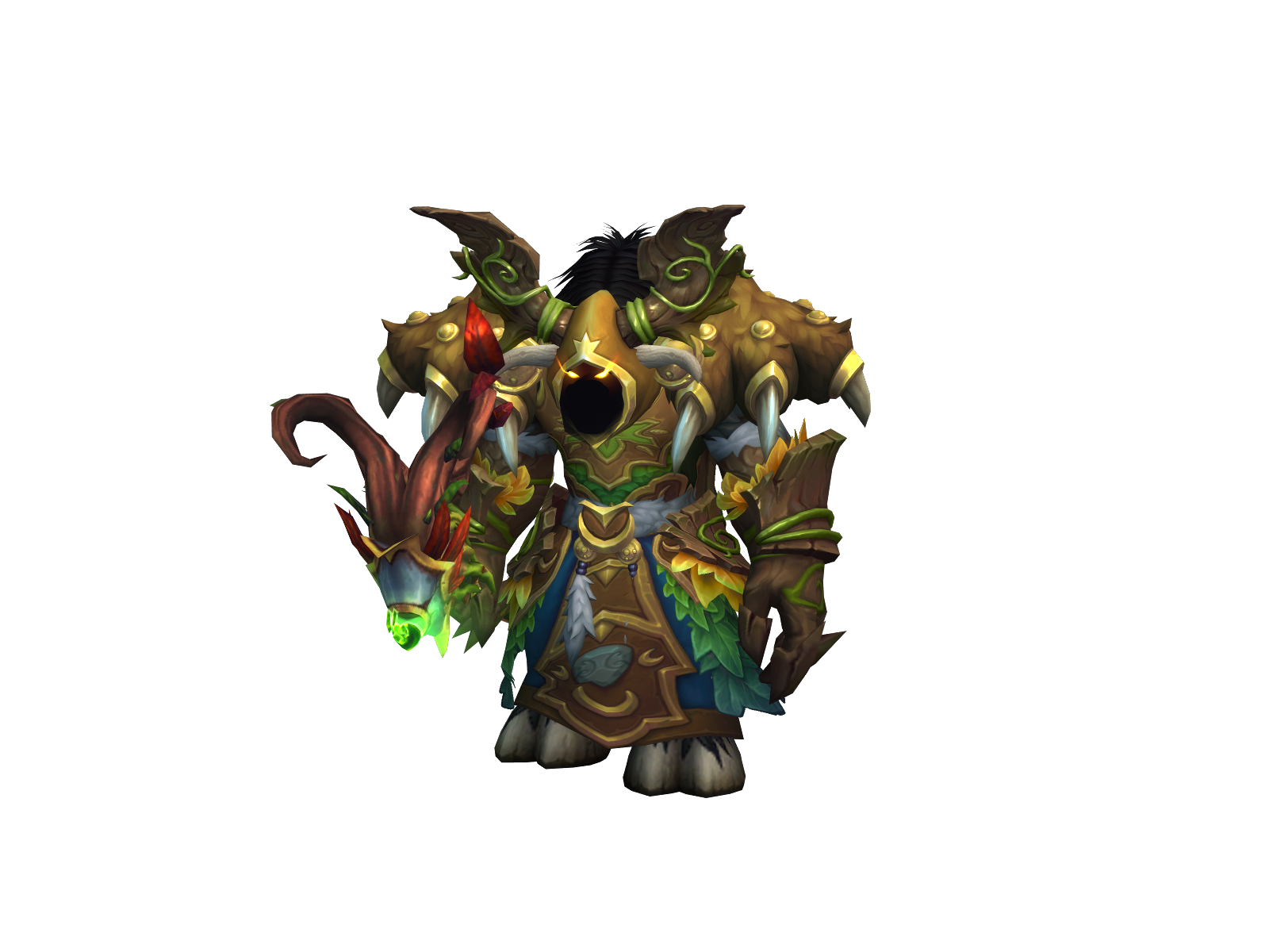 Cavalimddeus 3D character render