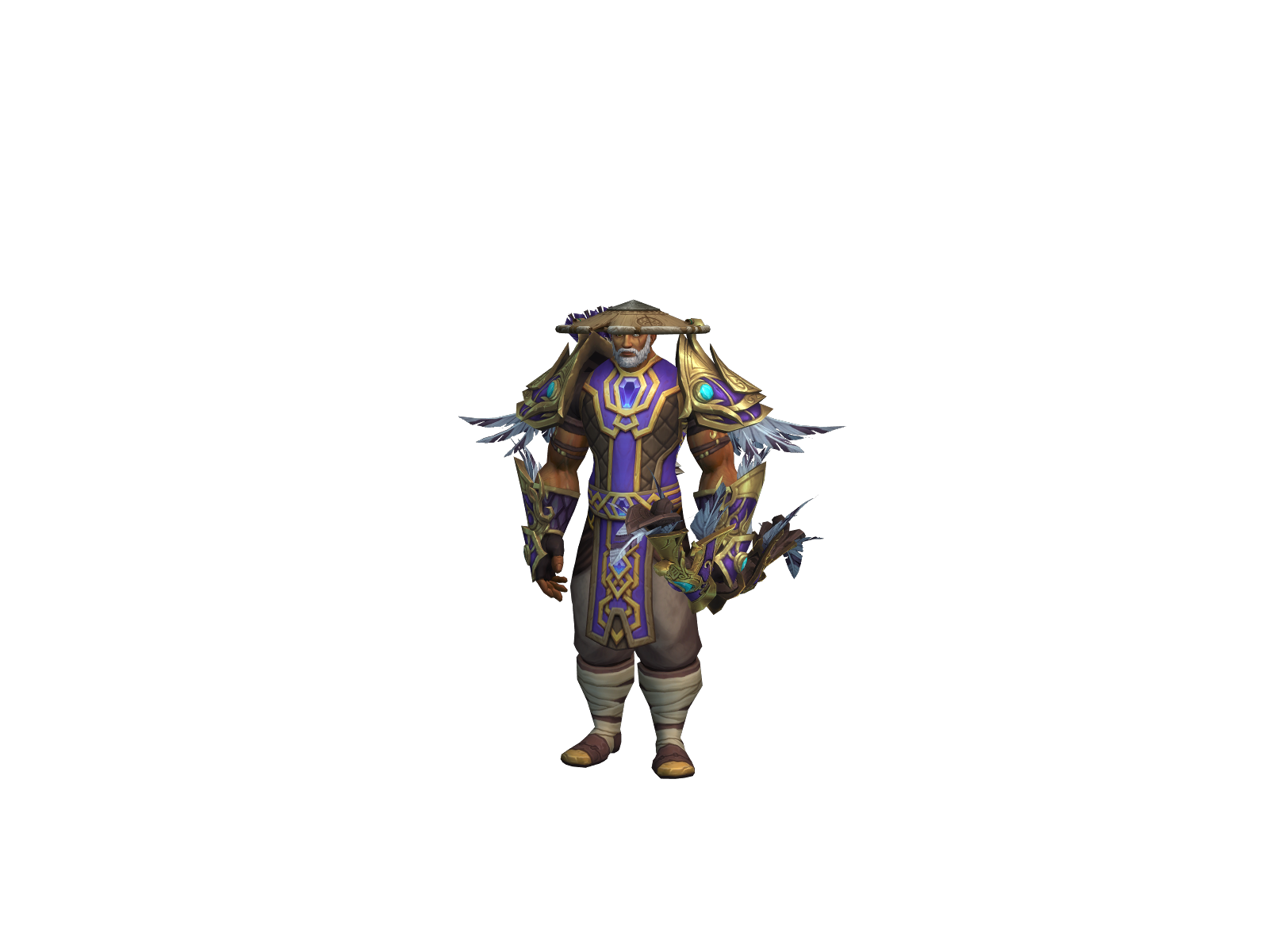 Blackbourne 3D character render