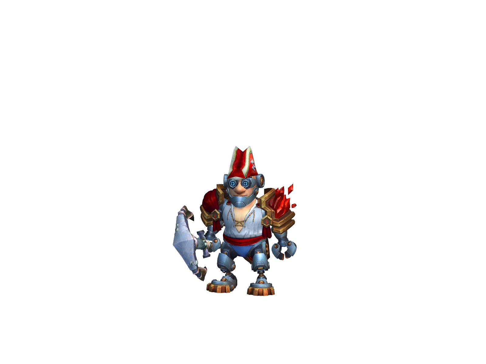 Blackhatone 3D character render