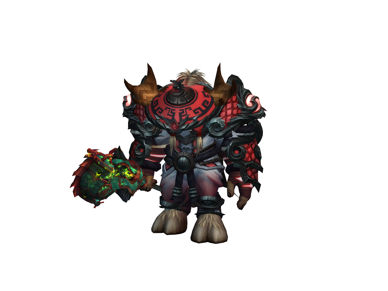 Mãozão 3D character render