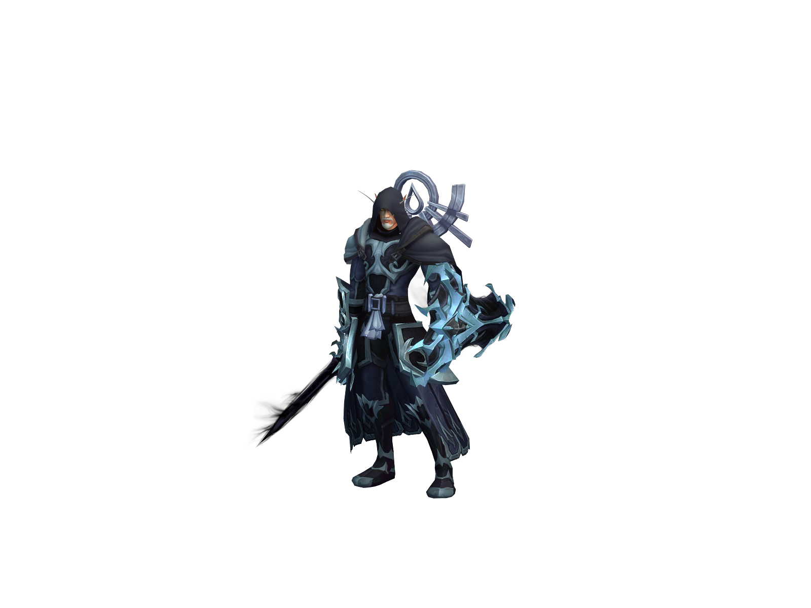 Methatrom 3D character render