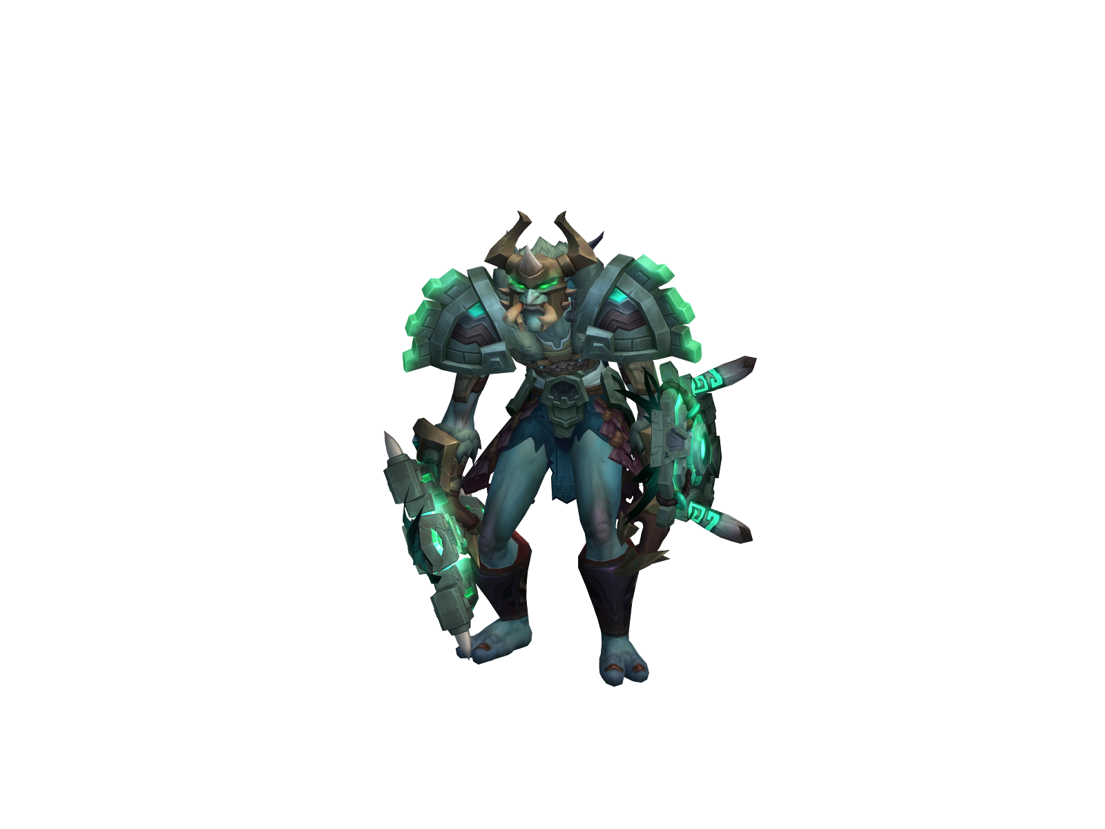 Mokado 3D character render