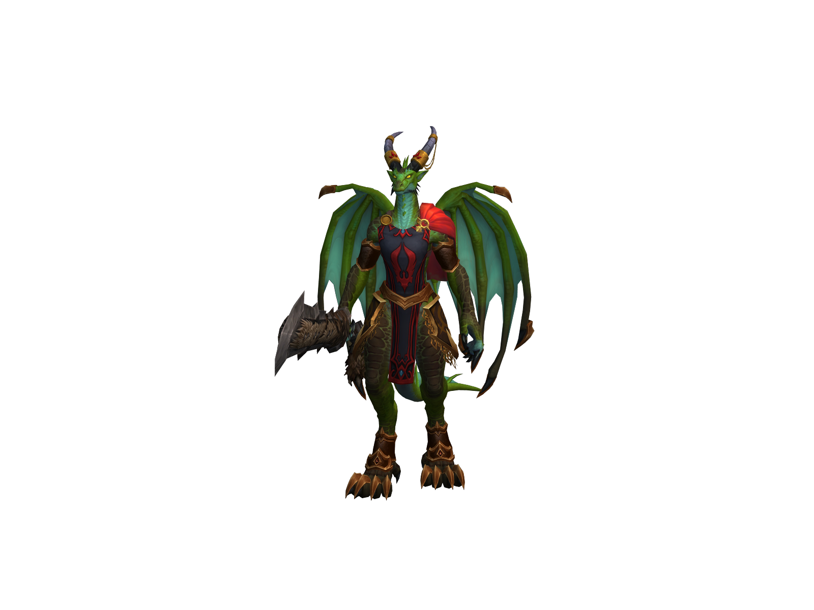 Ceborreia 3D character render