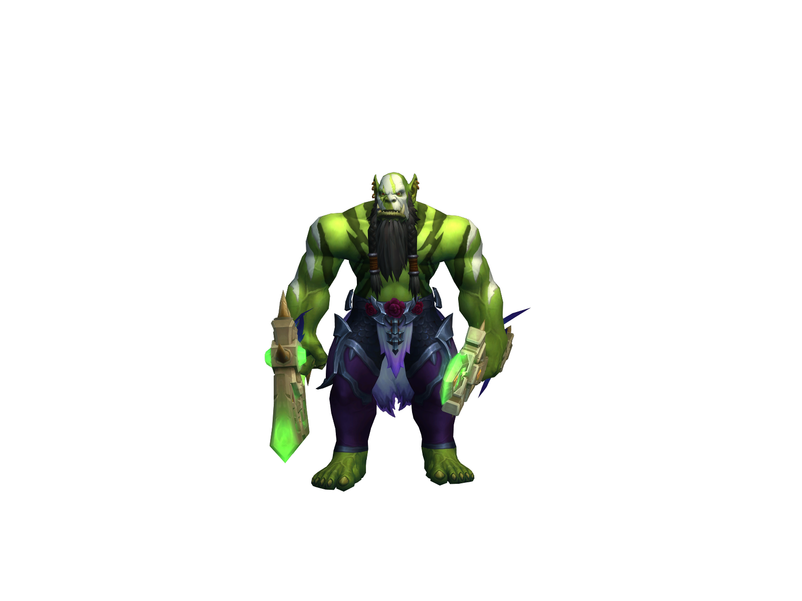 Raggnaar 3D character render