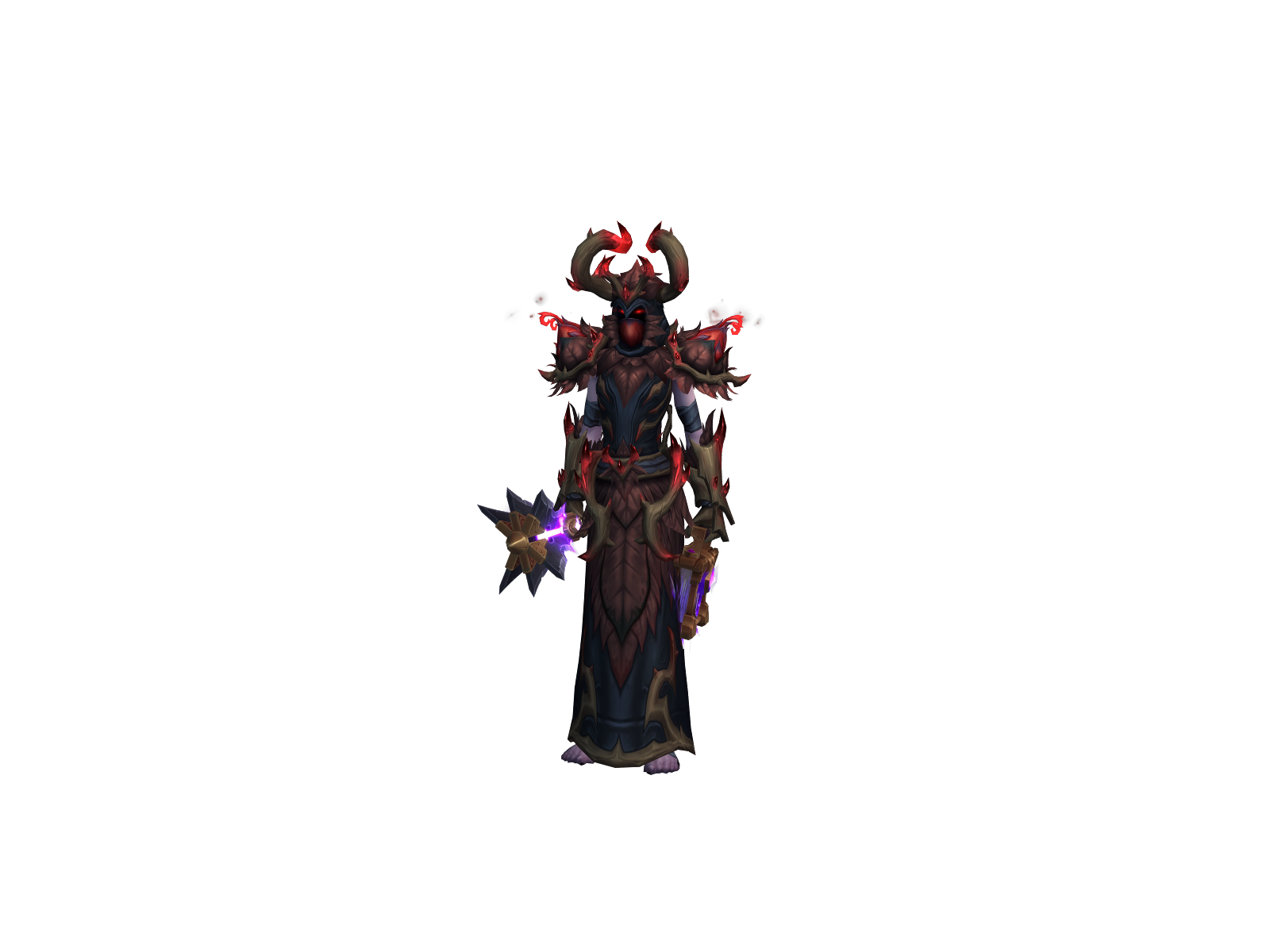 Nødamage 3D character render