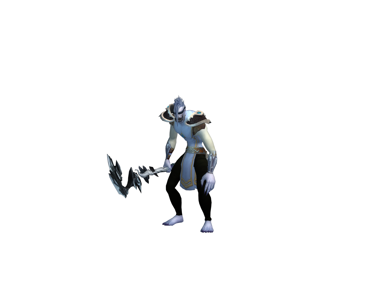 Kudakenai 3D character render