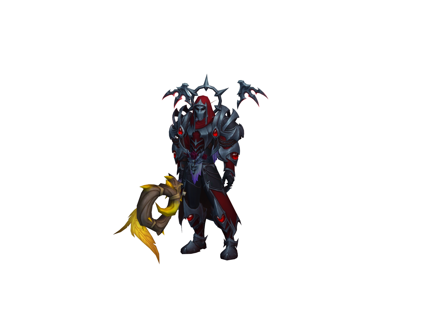 Guilmer 3D character render