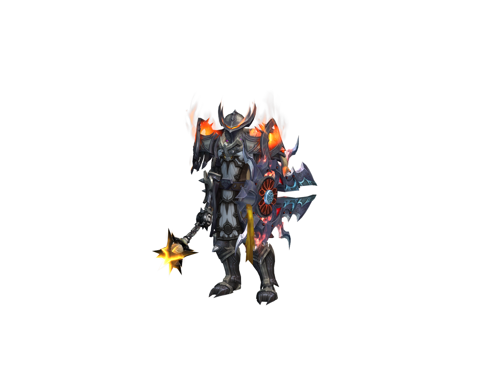 Metallium 3D character render