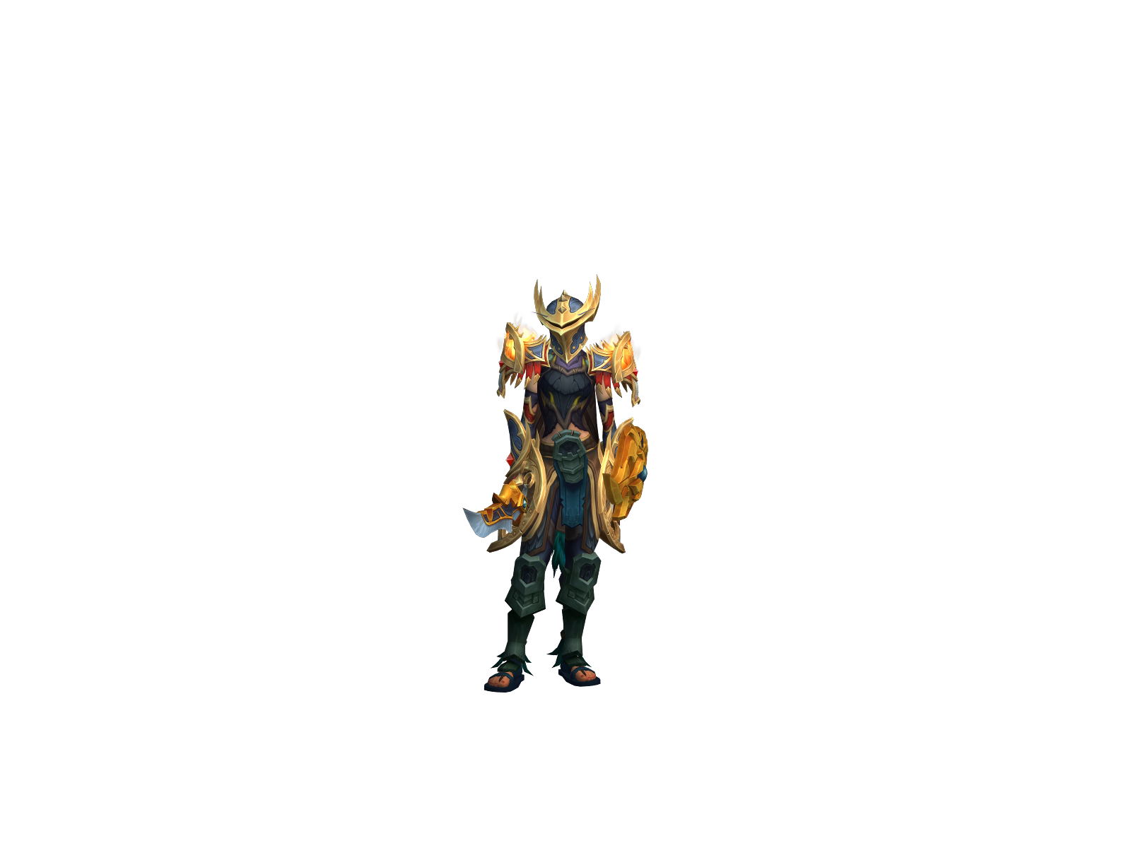 Caiwu 3D character render
