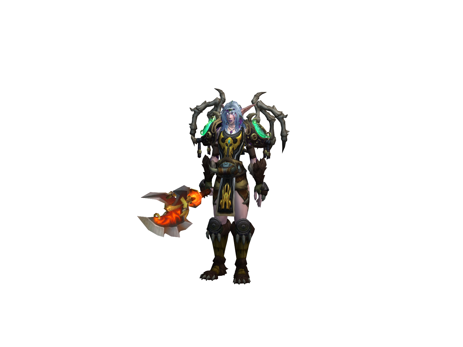 Inkweaver 3D character render