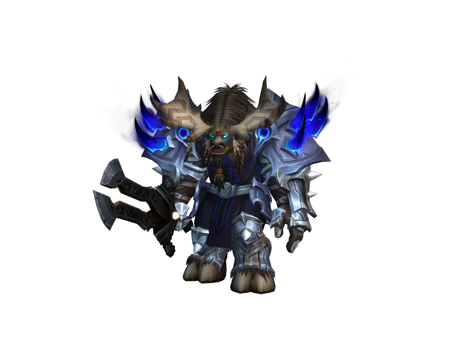 Gungnaash 3D character render